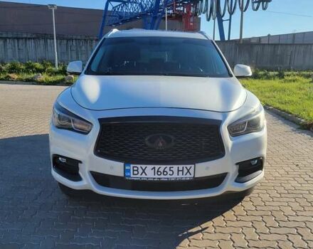 Белый Инфинити QX60, объемом двигателя 3.5 л и пробегом 156 тыс. км за 16700 $, фото 1 на Automoto.ua