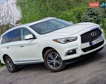 Белый Инфинити QX60, объемом двигателя 3.5 л и пробегом 107 тыс. км за 21700 $, фото 1 на Automoto.ua