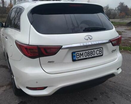 Белый Инфинити QX60, объемом двигателя 2.49 л и пробегом 86 тыс. км за 28000 $, фото 1 на Automoto.ua