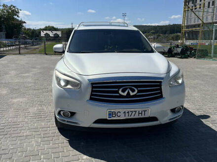 Белый Инфинити QX60, объемом двигателя 2.49 л и пробегом 240 тыс. км за 15000 $, фото 1 на Automoto.ua