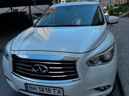Белый Инфинити QX60, объемом двигателя 2.5 л и пробегом 131 тыс. км за 15700 $, фото 1 на Automoto.ua