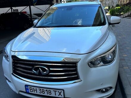 Белый Инфинити QX60, объемом двигателя 2.5 л и пробегом 132 тыс. км за 15700 $, фото 1 на Automoto.ua