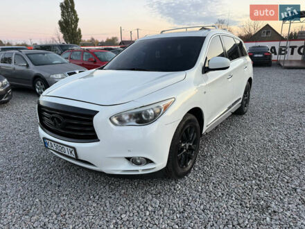 Білий Інфініті QX60, об'ємом двигуна 3.5 л та пробігом 217 тис. км за 9999 $, фото 1 на Automoto.ua