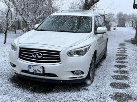 Інфініті QX60 2015 у Кременчуге на Automoto.ua Білий Інфініті QX60, об'ємом двигуна 3.5 л та пробігом 142 тис. км за 17500 $, фото 1 на Automoto.ua