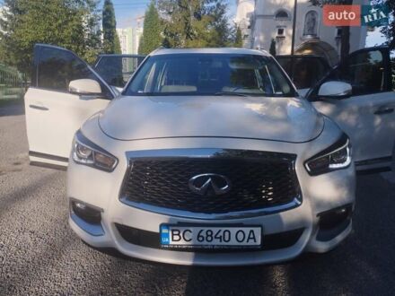 Білий Інфініті QX60, об'ємом двигуна 3.5 л та пробігом 220 тис. км за 18900 $, фото 1 на Automoto.ua