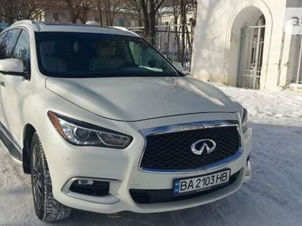 Белый Инфинити QX60, объемом двигателя 3.5 л и пробегом 77 тыс. км за 27000 $, фото 1 на Automoto.ua