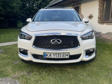 Белый Инфинити QX60, объемом двигателя 3.5 л и пробегом 81 тыс. км за 24900 $, фото 1 на Automoto.ua