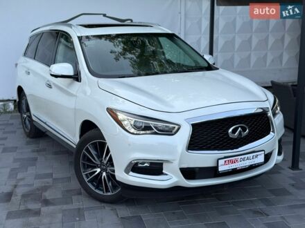 Белый Инфинити QX60, объемом двигателя 3.5 л и пробегом 65 тыс. км за 22500 $, фото 1 на Automoto.ua