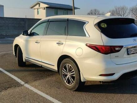Белый Инфинити QX60, объемом двигателя 3.5 л и пробегом 52 тыс. км за 25000 $, фото 1 на Automoto.ua