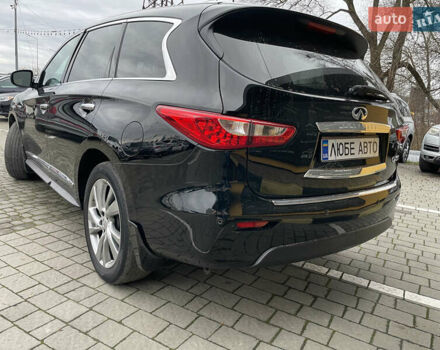 Черный Инфинити QX60, объемом двигателя 2.5 л и пробегом 174 тыс. км за 12800 $, фото 3 на Automoto.ua