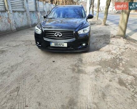 Черный Инфинити QX60, объемом двигателя 3.5 л и пробегом 123 тыс. км за 16900 $, фото 2 на Automoto.ua