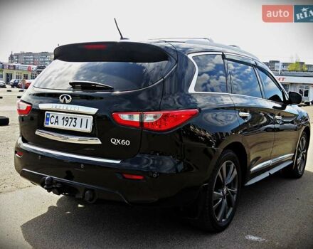 Черный Инфинити QX60, объемом двигателя 3.5 л и пробегом 196 тыс. км за 17500 $, фото 2 на Automoto.ua