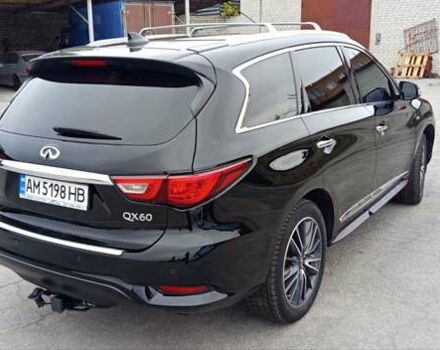 Чорний Інфініті QX60, об'ємом двигуна 3.5 л та пробігом 122 тис. км за 16500 $, фото 2 на Automoto.ua