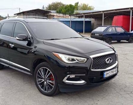 Чорний Інфініті QX60, об'ємом двигуна 3.5 л та пробігом 122 тис. км за 16500 $, фото 1 на Automoto.ua