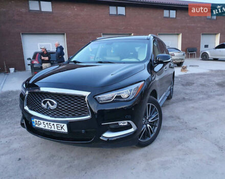 Черный Инфинити QX60, объемом двигателя 3.5 л и пробегом 140 тыс. км за 19999 $, фото 6 на Automoto.ua
