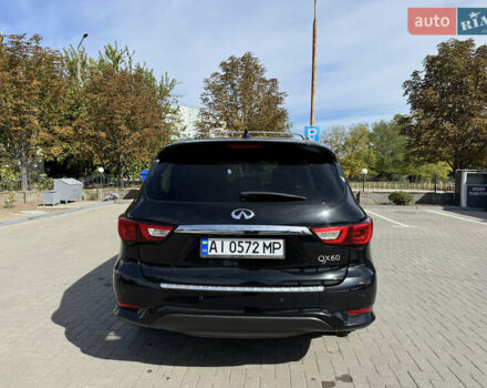 Черный Инфинити QX60, объемом двигателя 3.5 л и пробегом 195 тыс. км за 19000 $, фото 4 на Automoto.ua