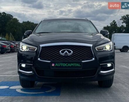 Черный Инфинити QX60, объемом двигателя 2.49 л и пробегом 99 тыс. км за 27990 $, фото 4 на Automoto.ua