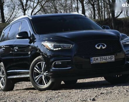 Черный Инфинити QX60, объемом двигателя 3.5 л и пробегом 76 тыс. км за 24500 $, фото 1 на Automoto.ua