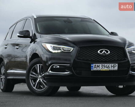 Чорний Інфініті QX60, об'ємом двигуна 3.5 л та пробігом 77 тис. км за 21999 $, фото 1 на Automoto.ua