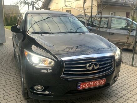Черный Инфинити QX60, объемом двигателя 2.4 л и пробегом 298 тыс. км за 12800 $, фото 1 на Automoto.ua