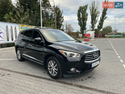 Чорний Інфініті QX60, об'ємом двигуна 2.5 л та пробігом 191 тис. км за 12499 $, фото 1 на Automoto.ua