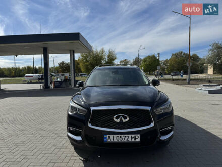 Черный Инфинити QX60, объемом двигателя 3.5 л и пробегом 195 тыс. км за 19000 $, фото 1 на Automoto.ua