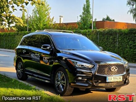 Черный Инфинити QX60, объемом двигателя 3.5 л и пробегом 144 тыс. км за 21900 $, фото 1 на Automoto.ua