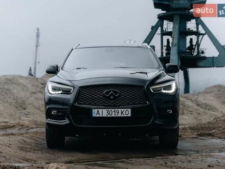 Черный Инфинити QX60, объемом двигателя 3.5 л и пробегом 109 тыс. км за 22000 $, фото 1 на Automoto.ua