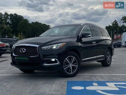 Черный Инфинити QX60, объемом двигателя 2.49 л и пробегом 99 тыс. км за 27990 $, фото 1 на Automoto.ua