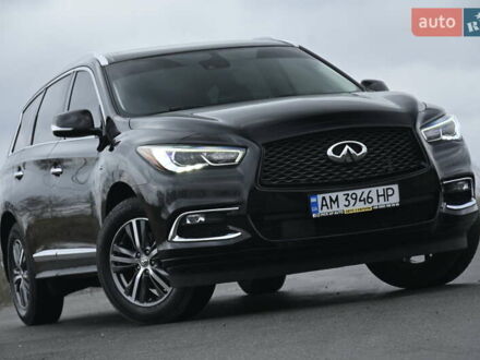 Черный Инфинити QX60, объемом двигателя 3.5 л и пробегом 77 тыс. км за 21999 $, фото 1 на Automoto.ua