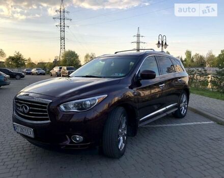 Фіолетовий Інфініті QX60, об'ємом двигуна 3.5 л та пробігом 190 тис. км за 19500 $, фото 2 на Automoto.ua