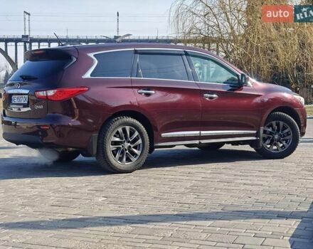 Красный Инфинити QX60, объемом двигателя 3.5 л и пробегом 182 тыс. км за 13200 $, фото 2 на Automoto.ua