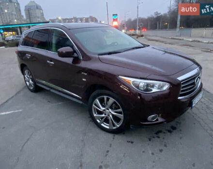 Красный Инфинити QX60, объемом двигателя 2.5 л и пробегом 98 тыс. км за 18000 $, фото 10 на Automoto.ua