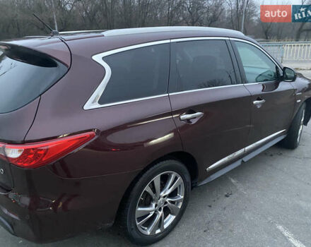 Красный Инфинити QX60, объемом двигателя 2.5 л и пробегом 98 тыс. км за 18000 $, фото 12 на Automoto.ua