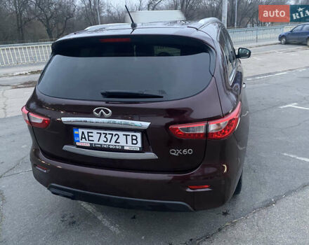 Красный Инфинити QX60, объемом двигателя 2.5 л и пробегом 98 тыс. км за 18000 $, фото 11 на Automoto.ua