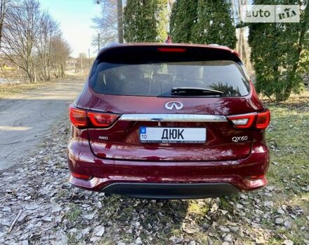 Червоний Інфініті QX60, об'ємом двигуна 2.49 л та пробігом 69 тис. км за 33900 $, фото 14 на Automoto.ua