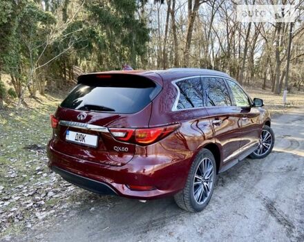 Червоний Інфініті QX60, об'ємом двигуна 2.49 л та пробігом 69 тис. км за 33900 $, фото 3 на Automoto.ua