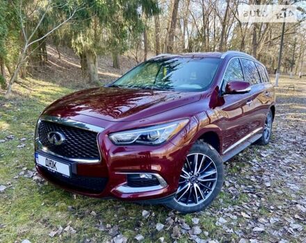 Червоний Інфініті QX60, об'ємом двигуна 2.49 л та пробігом 69 тис. км за 33900 $, фото 11 на Automoto.ua