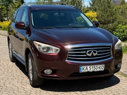 Красный Инфинити QX60, объемом двигателя 3.5 л и пробегом 55 тыс. км за 12300 $, фото 1 на Automoto.ua