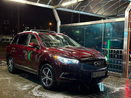 Інфініті QX60 2019 у Києві на Automoto.ua Червоний Інфініті QX60, об'ємом двигуна 3.5 л та пробігом 45 тис. км за 29000 $, фото 1 на Automoto.ua
