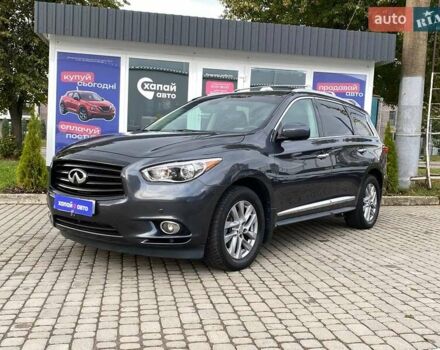 Серый Инфинити QX60, объемом двигателя 3.5 л и пробегом 151 тыс. км за 12500 $, фото 1 на Automoto.ua