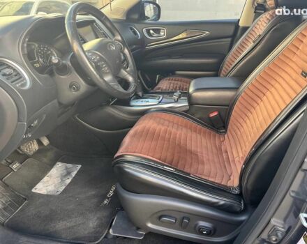 Серый Инфинити QX60, объемом двигателя 35 л и пробегом 150 тыс. км за 15390 $, фото 34 на Automoto.ua