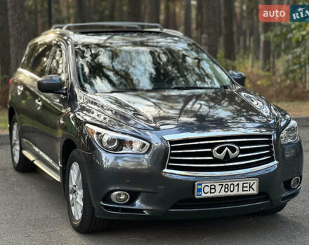 Серый Инфинити QX60, объемом двигателя 2.49 л и пробегом 165 тыс. км за 17000 $, фото 1 на Automoto.ua
