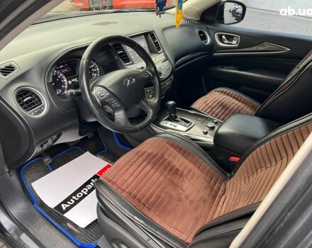 Серый Инфинити QX60, объемом двигателя 35 л и пробегом 150 тыс. км за 15390 $, фото 24 на Automoto.ua