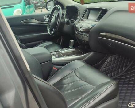 Серый Инфинити QX60, объемом двигателя 3.5 л и пробегом 216 тыс. км за 14800 $, фото 4 на Automoto.ua