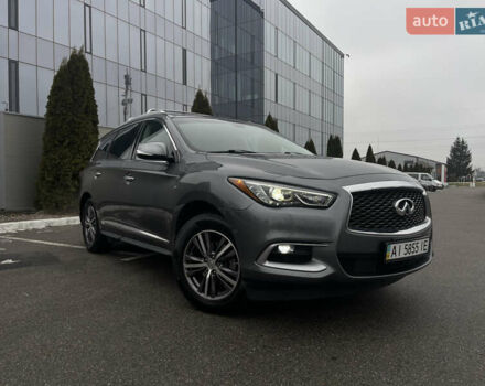 Серый Инфинити QX60, объемом двигателя 3.5 л и пробегом 123 тыс. км за 22500 $, фото 3 на Automoto.ua