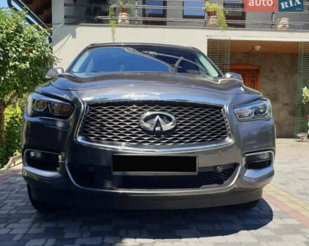 Серый Инфинити QX60, объемом двигателя 3.5 л и пробегом 161 тыс. км за 23000 $, фото 1 на Automoto.ua