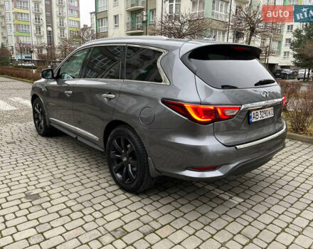 Серый Инфинити QX60, объемом двигателя 3.5 л и пробегом 184 тыс. км за 16500 $, фото 5 на Automoto.ua