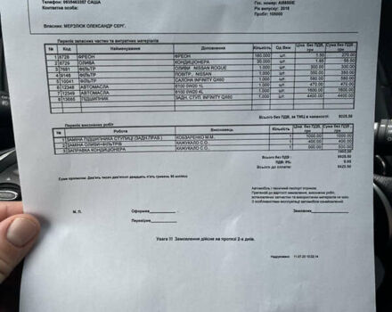Серый Инфинити QX60, объемом двигателя 3.5 л и пробегом 123 тыс. км за 22500 $, фото 47 на Automoto.ua