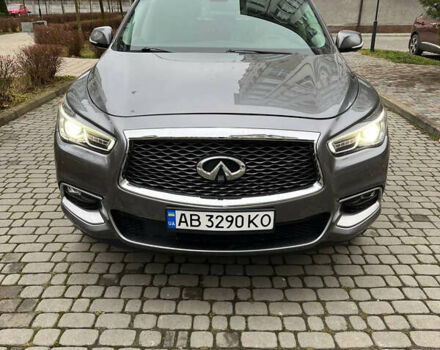 Серый Инфинити QX60, объемом двигателя 3.5 л и пробегом 184 тыс. км за 16500 $, фото 2 на Automoto.ua